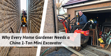 Why Every Home Gardener Needs a China 1-Ton Mini Excavator 